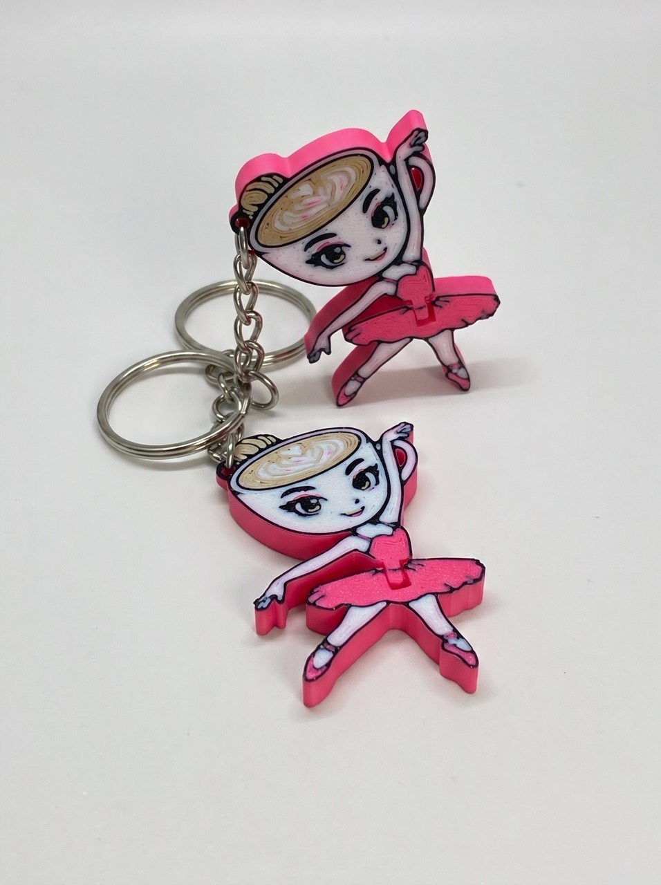 3D keychain Ballerina Cappuccina